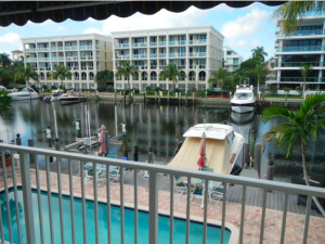 Dock For Rent At BEAUTIFUL WATERFRONT CONDO WITH SLIP FOR 50 FT BOAT.